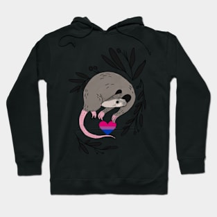 Bisexual Pride Possum Hoodie